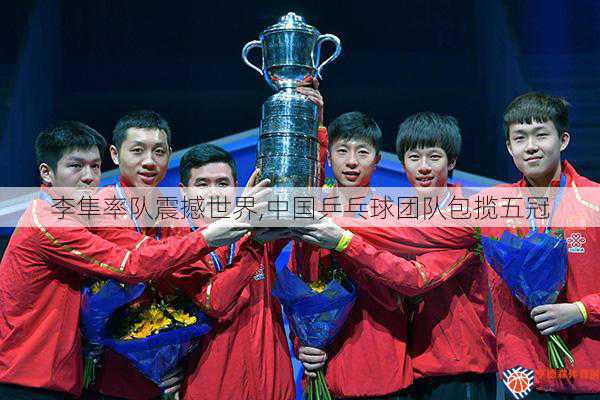 李隼率队震撼世界,中国乒乓球团队包揽五冠