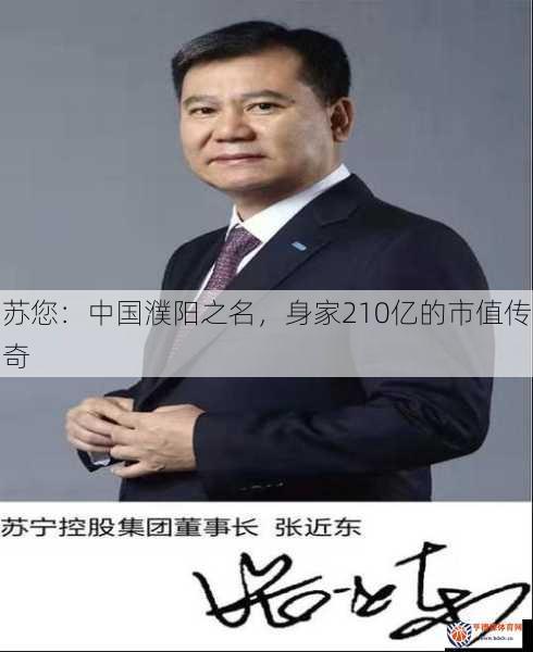 苏您：中国濮阳之名，身家210亿的市值传奇